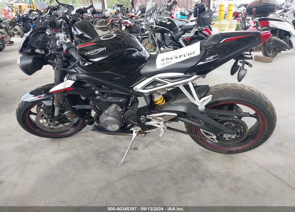 2018 TRIUMPH MOTORCYCLE STREET TRIPLE RS VIN: SMTA464S2JT816264
