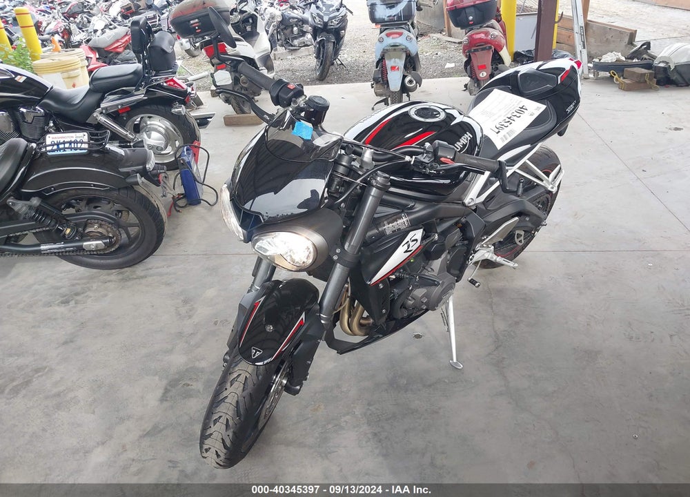 2018 TRIUMPH MOTORCYCLE STREET TRIPLE RS VIN: SMTA464S2JT816264