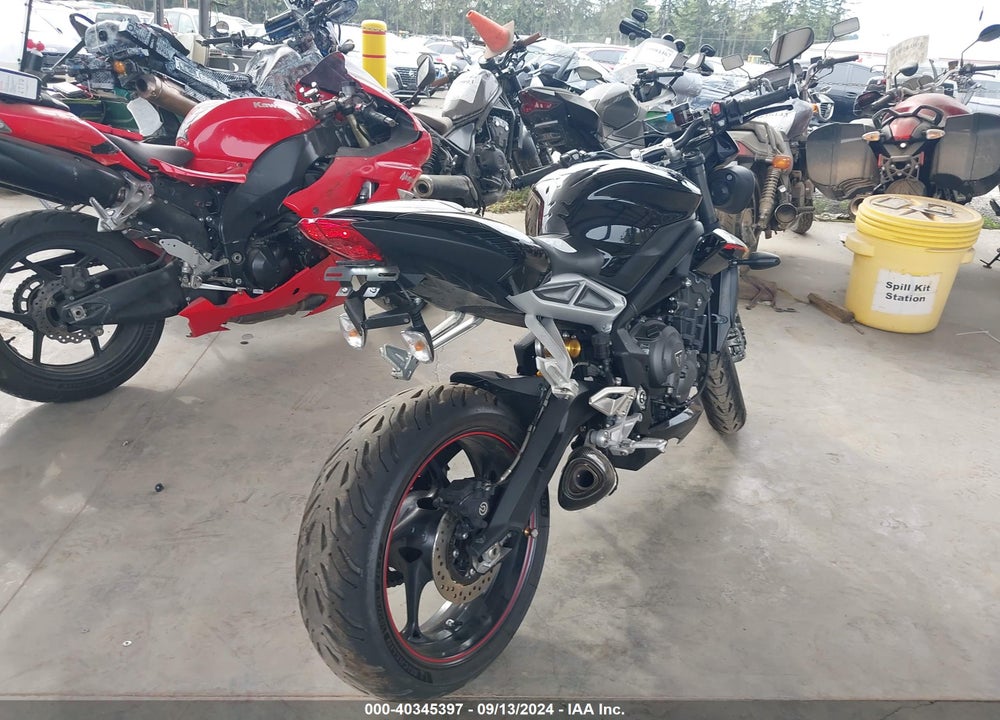 2018 TRIUMPH MOTORCYCLE STREET TRIPLE RS VIN: SMTA464S2JT816264