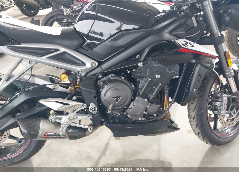 2018 TRIUMPH MOTORCYCLE STREET TRIPLE RS VIN: SMTA464S2JT816264
