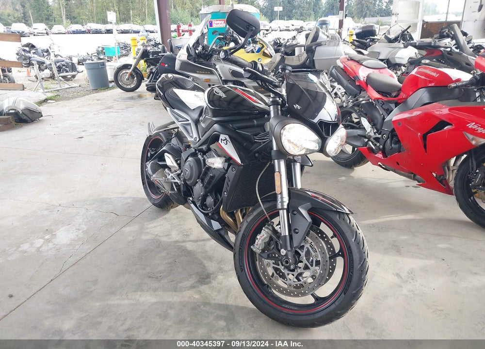 2018 TRIUMPH MOTORCYCLE STREET TRIPLE RS VIN: SMTA464S2JT816264