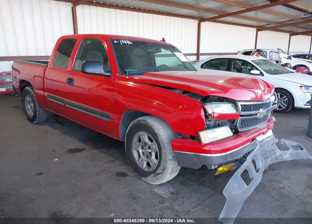 2006 CHEVROLET SILVERADO 1500 LT1 VIN: 1GCEC19T86Z156582