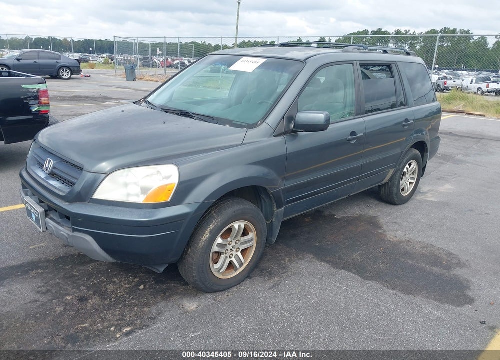 2003 HONDA PILOT EX VIN: 2HKYF184X3H539635