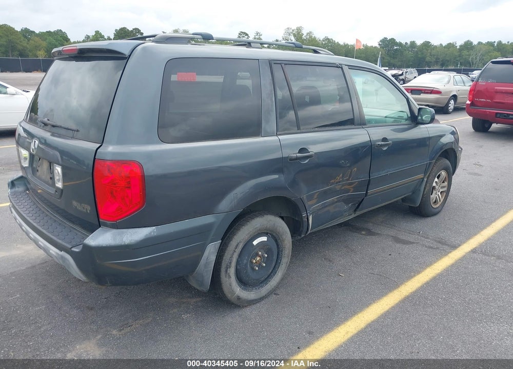 2003 HONDA PILOT EX VIN: 2HKYF184X3H539635