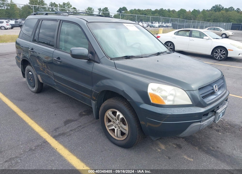 2003 HONDA PILOT EX VIN: 2HKYF184X3H539635