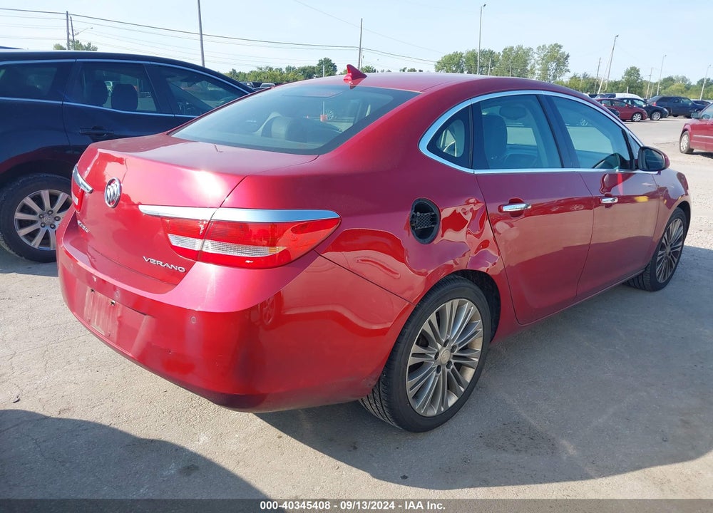 2013 BUICK VERANO LEATHER GROUP VIN: 1G4PS5SK6D4137927