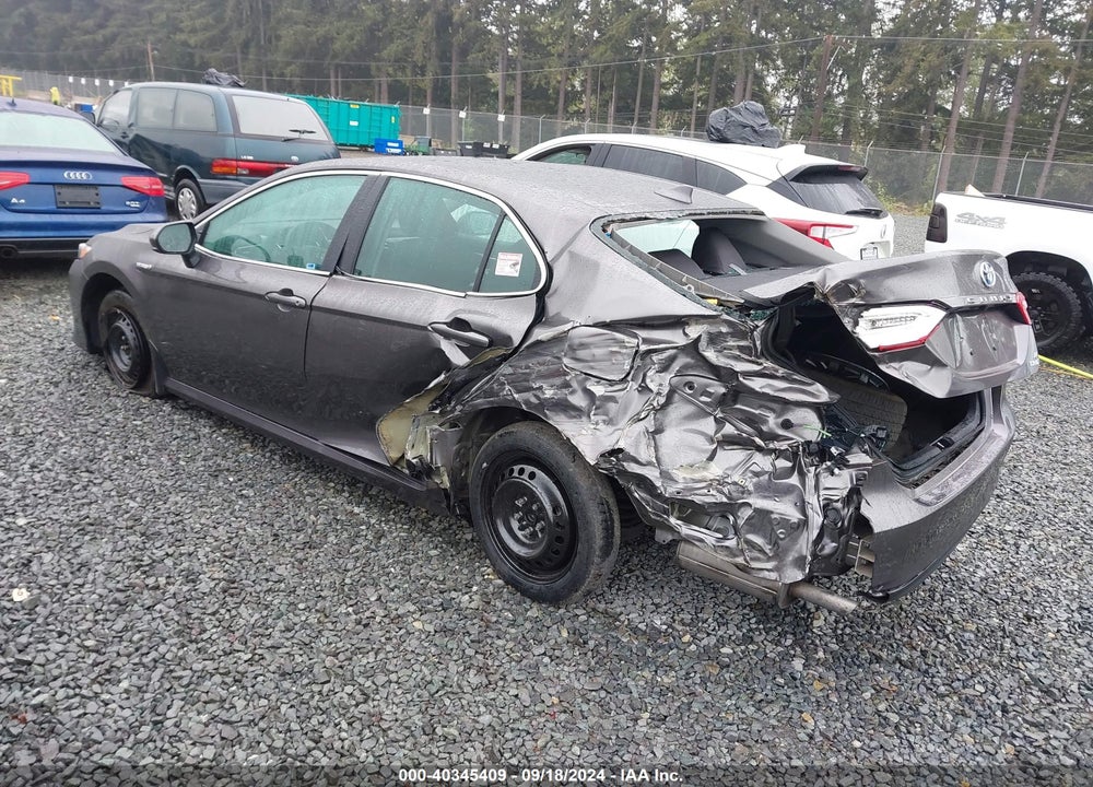 2020 TOYOTA CAMRY LE HYBRID VIN: 4T1C31AK1LU531730