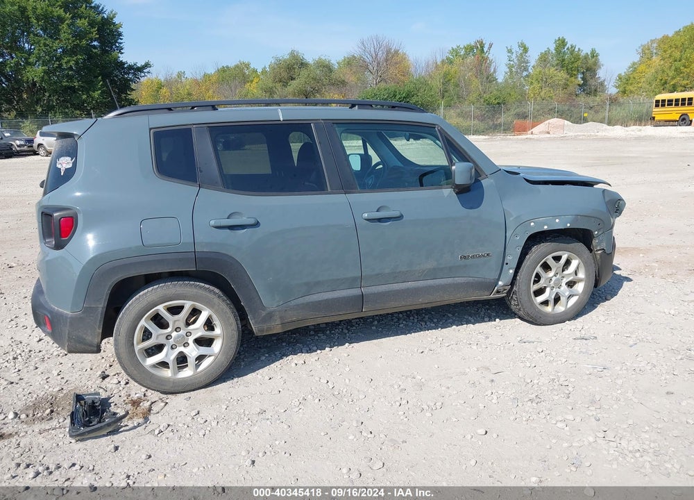2018 JEEP RENEGADE LATITUDE FWD VIN: ZACCJABBXJPH26152