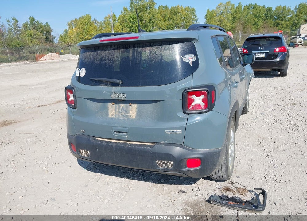 2018 JEEP RENEGADE LATITUDE FWD VIN: ZACCJABBXJPH26152