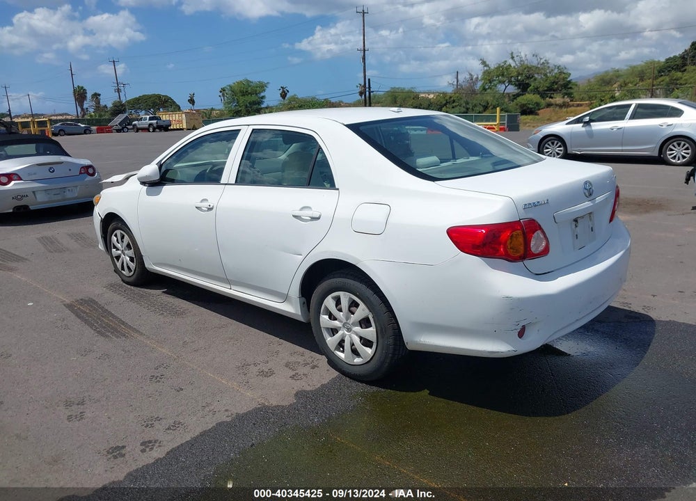2009 TOYOTA COROLLA LE/S/XLE VIN: 1NXBU40E79Z001387