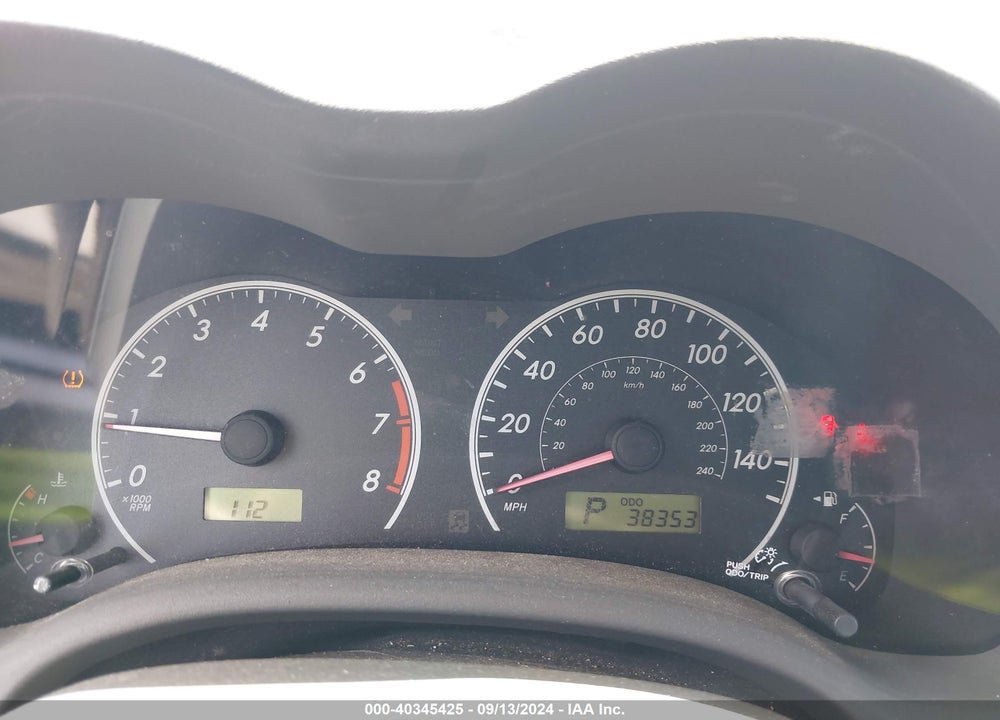 2009 TOYOTA COROLLA LE/S/XLE VIN: 1NXBU40E79Z001387