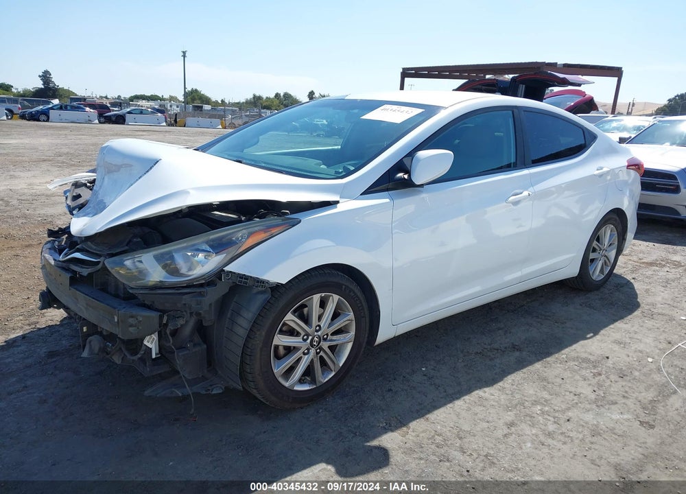 2016 HYUNDAI ELANTRA SE VIN: 5NPDH4AE0GH739846