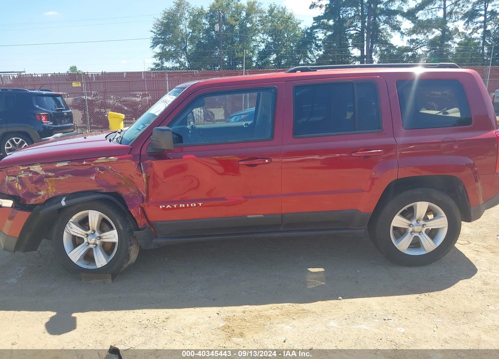 2012 JEEP PATRIOT LATITUDE VIN: 1C4NJPFA6CD602183