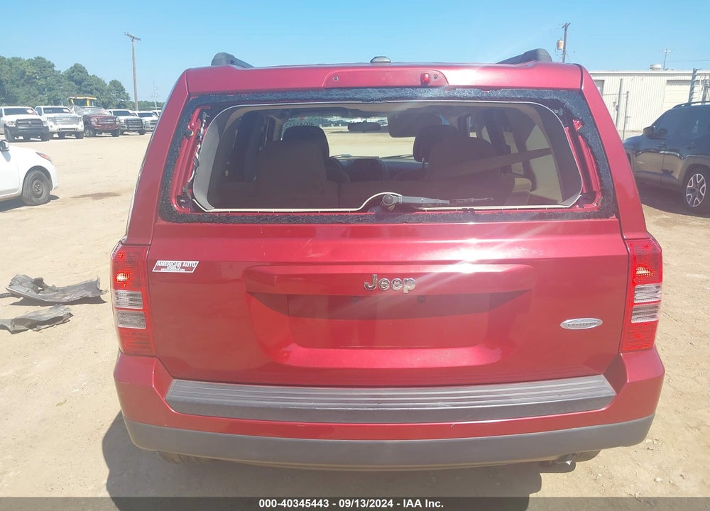 2012 JEEP PATRIOT LATITUDE VIN: 1C4NJPFA6CD602183