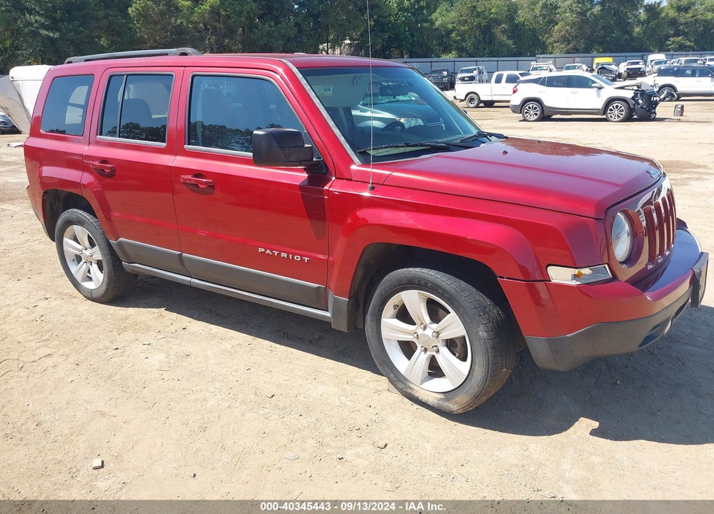 2012 JEEP PATRIOT LATITUDE VIN: 1C4NJPFA6CD602183