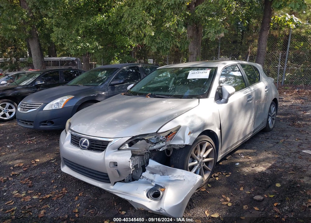 2012 LEXUS CT VIN: JTHKD5BH7C2105655