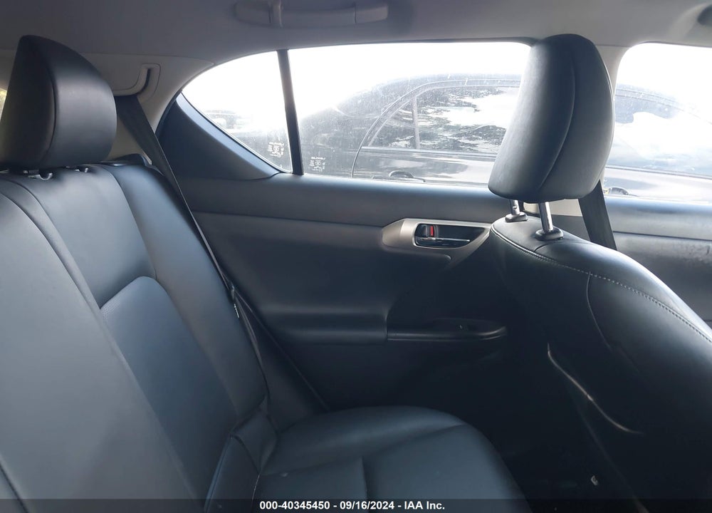 2012 LEXUS CT VIN: JTHKD5BH7C2105655