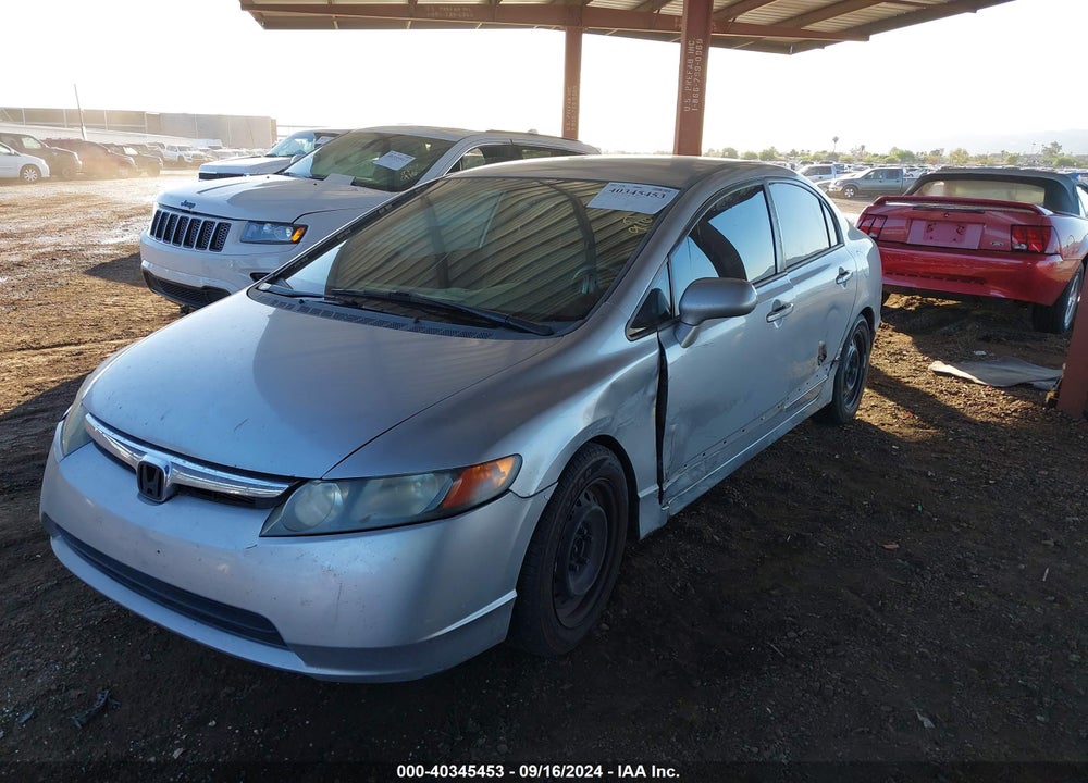 2008 HONDA CIVIC LX VIN: 2HGFA15568H514137