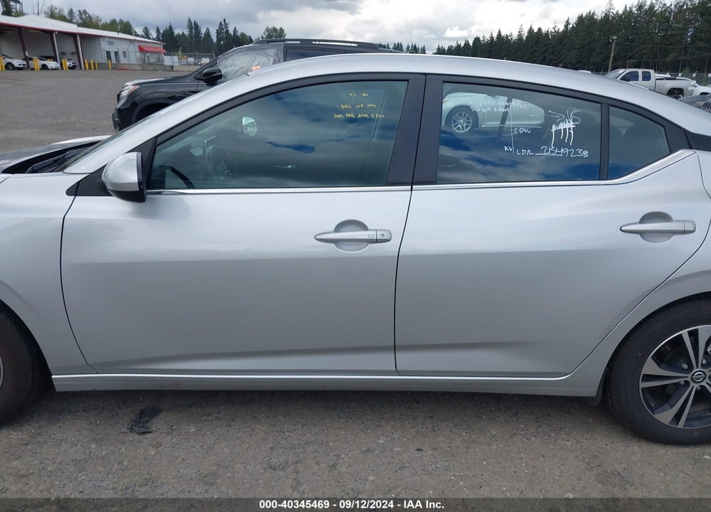 2023 NISSAN SENTRA SV XTRONIC CVT VIN: 3N1AB8CV9PY277897