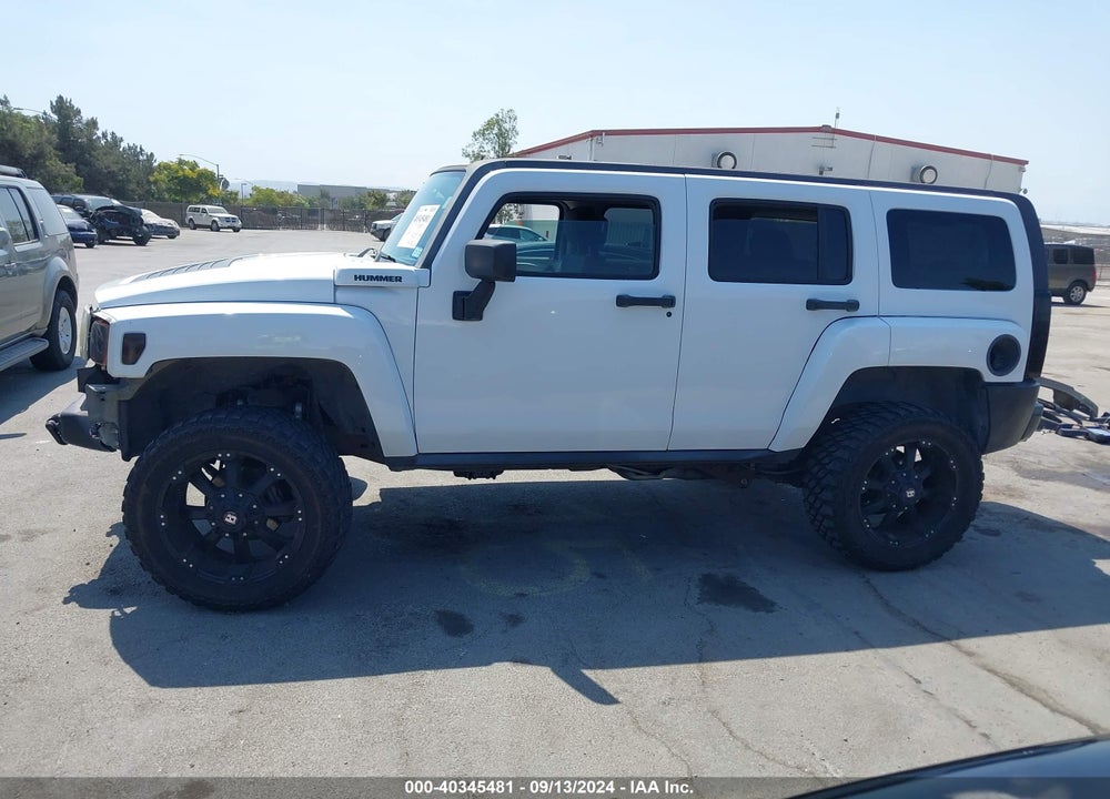 2007 HUMMER H3 SUV VIN: 5GTDN13E278203962