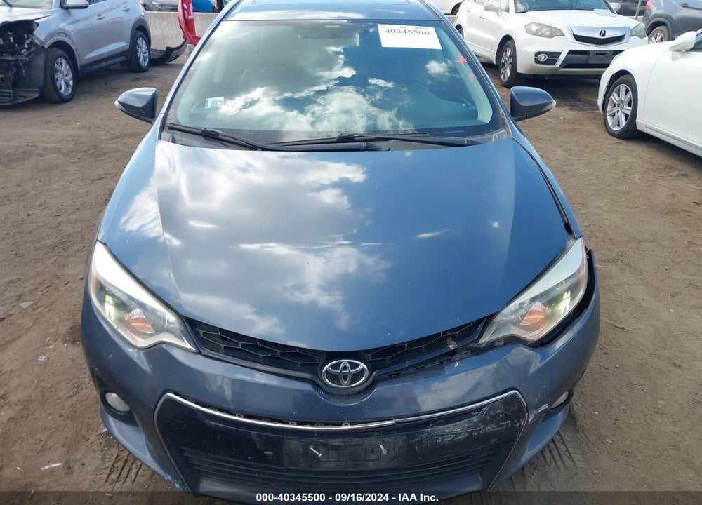 2014 TOYOTA COROLLA S PLUS VIN: 5YFBURHE6EP142853