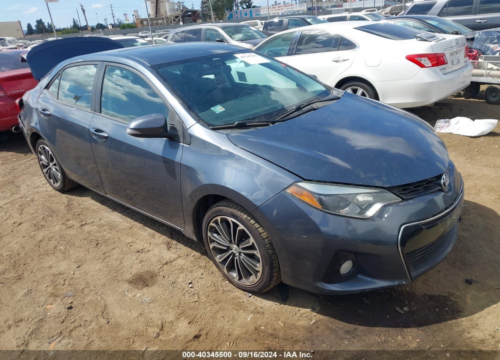 2014 TOYOTA COROLLA S PLUS VIN: 5YFBURHE6EP142853