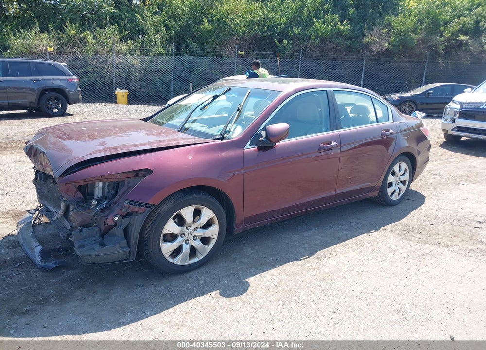 2010 HONDA ACCORD 2.4 EX VIN: 1HGCP2F70AA100914