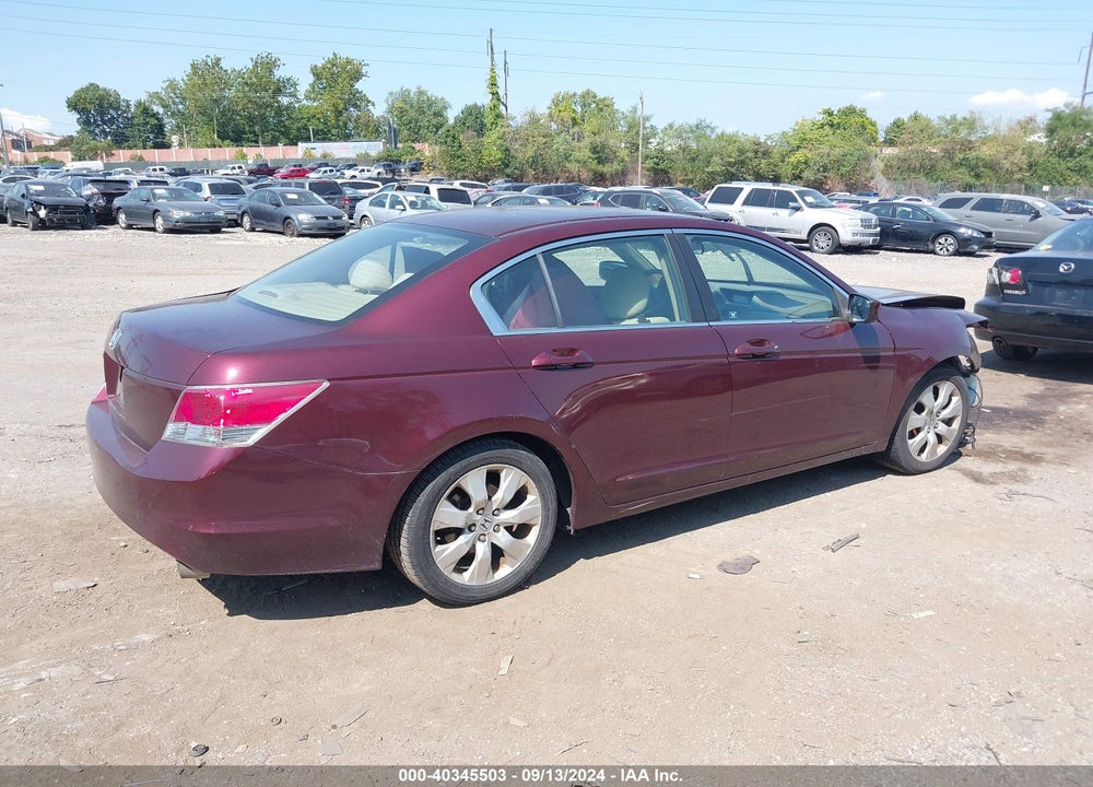2010 HONDA ACCORD 2.4 EX VIN: 1HGCP2F70AA100914