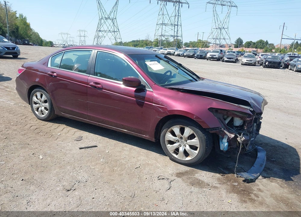 2010 HONDA ACCORD 2.4 EX VIN: 1HGCP2F70AA100914