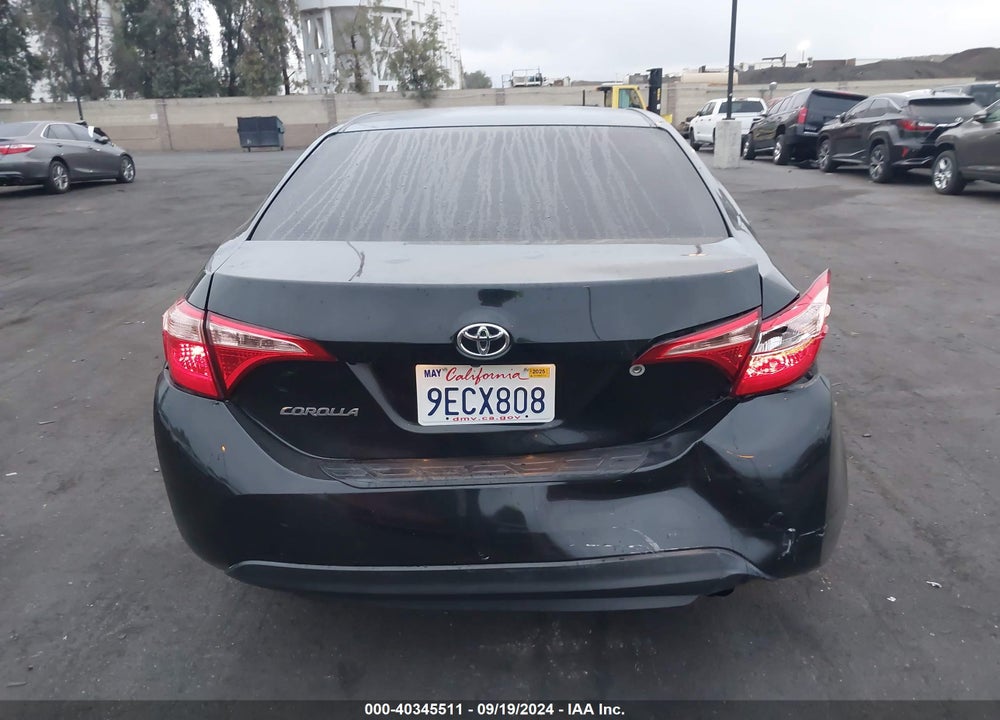 2017 TOYOTA COROLLA L VIN: 5YFBURHE5HP680383