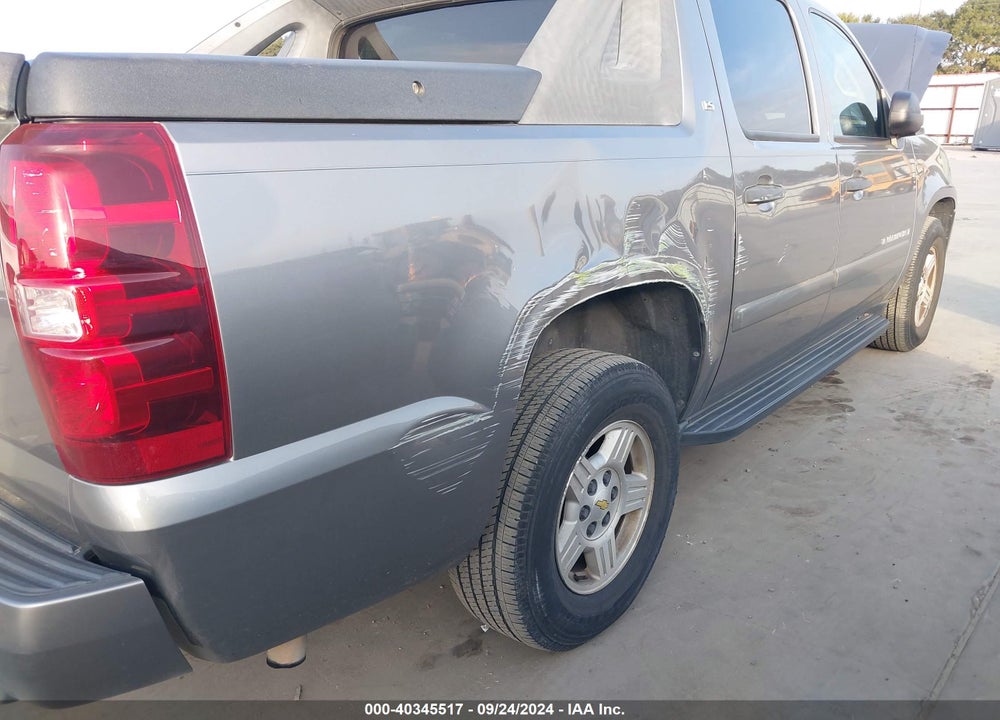2008 CHEVROLET AVALANCHE 1500 LS VIN: 3GNEC12J38G138462