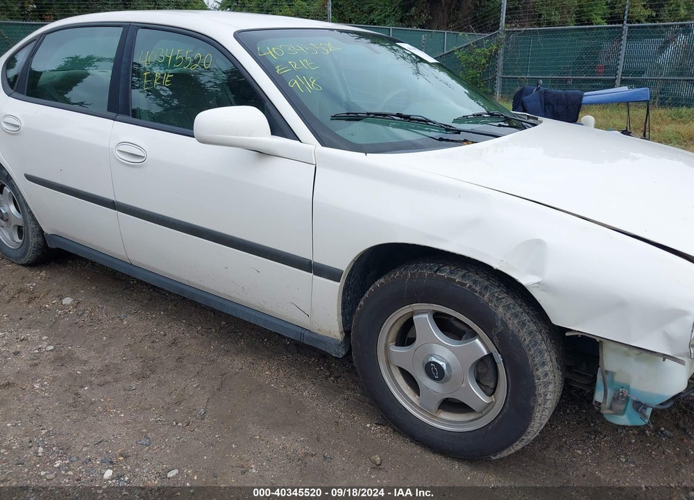 2005 CHEVROLET IMPALA VIN: 2G1WF52E759316211