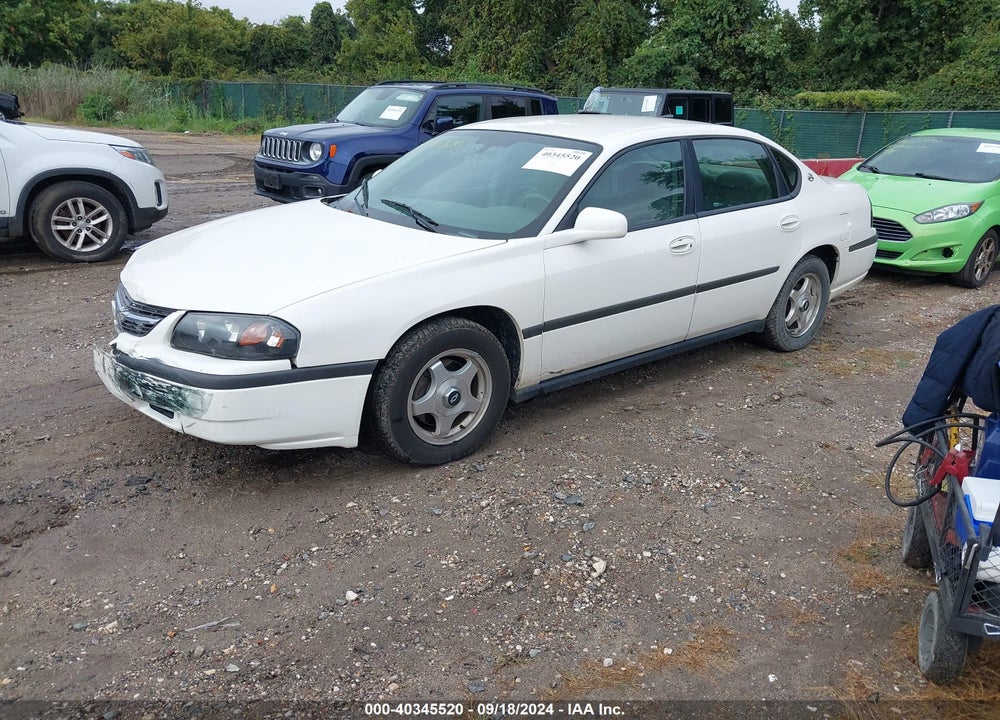 2005 CHEVROLET IMPALA VIN: 2G1WF52E759316211