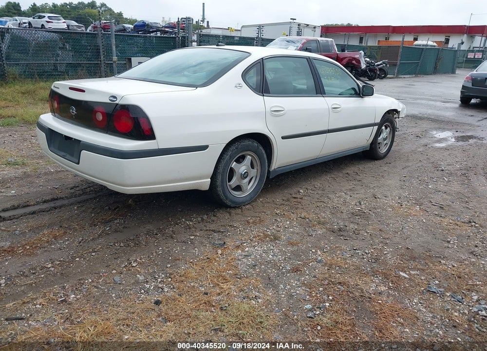 2005 CHEVROLET IMPALA VIN: 2G1WF52E759316211