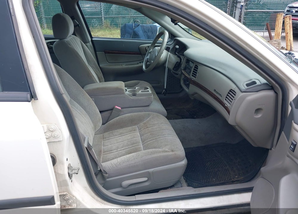 2005 CHEVROLET IMPALA VIN: 2G1WF52E759316211