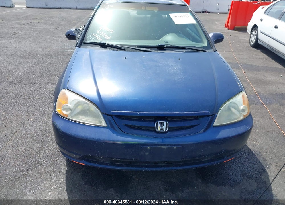 2001 HONDA CIVIC EX VIN: 1HGEM22931L072880