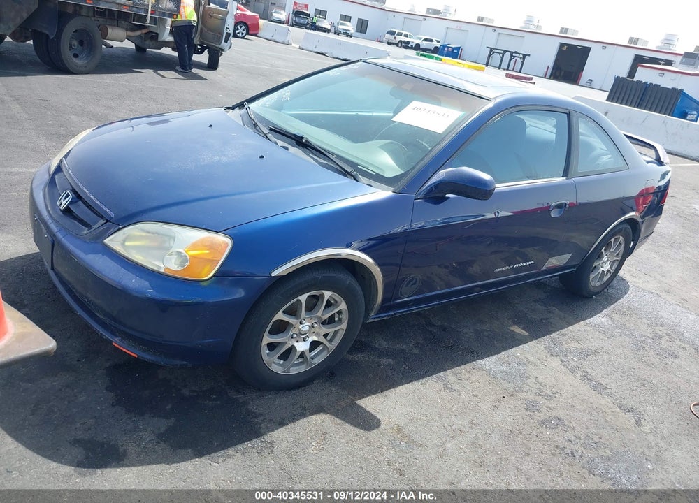 2001 HONDA CIVIC EX VIN: 1HGEM22931L072880