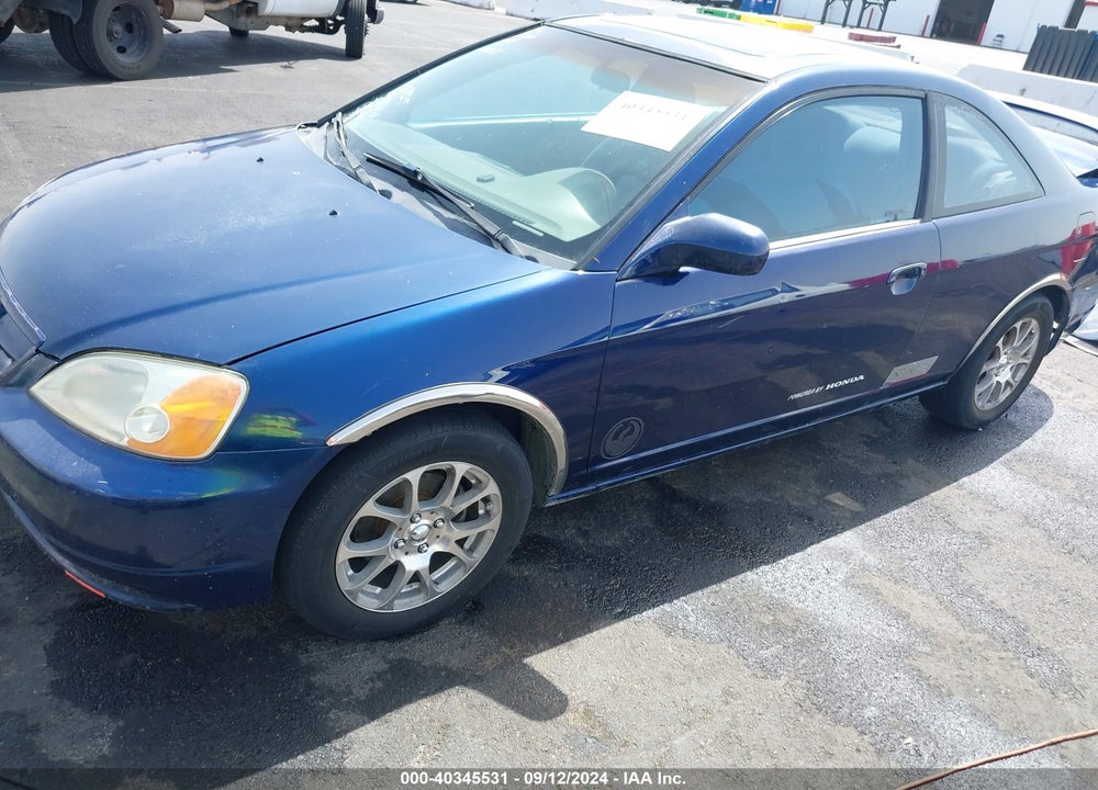 2001 HONDA CIVIC EX VIN: 1HGEM22931L072880