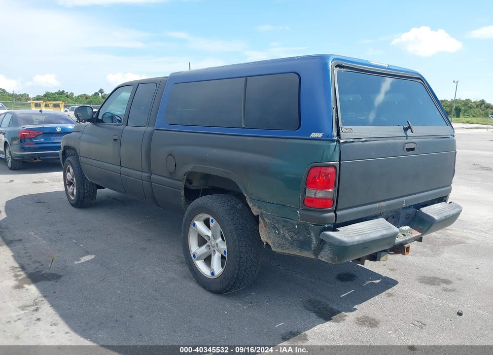 1999 DODGE RAM 1500 ST VIN: 3B7HC13Y1XG237636