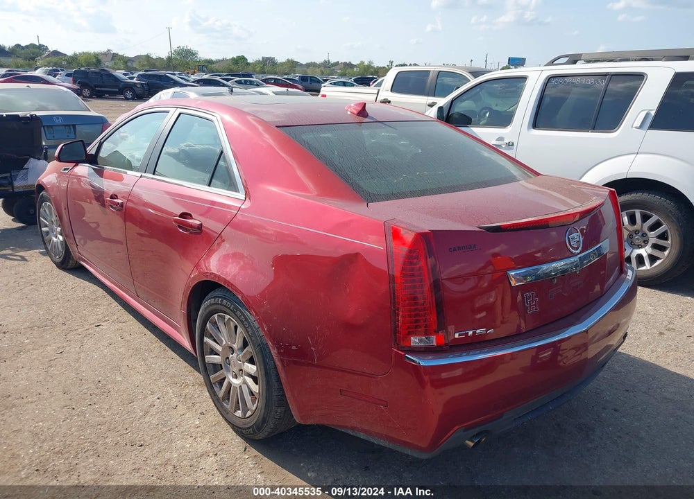 2011 CADILLAC CTS LUXURY VIN: 1G6DG5EY6B0171463