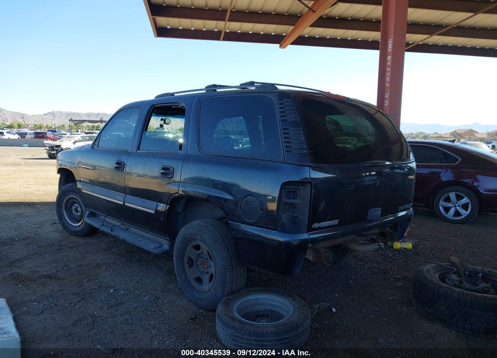 2003 CHEVROLET TAHOE LS VIN: 1GNEK13ZX3R144128