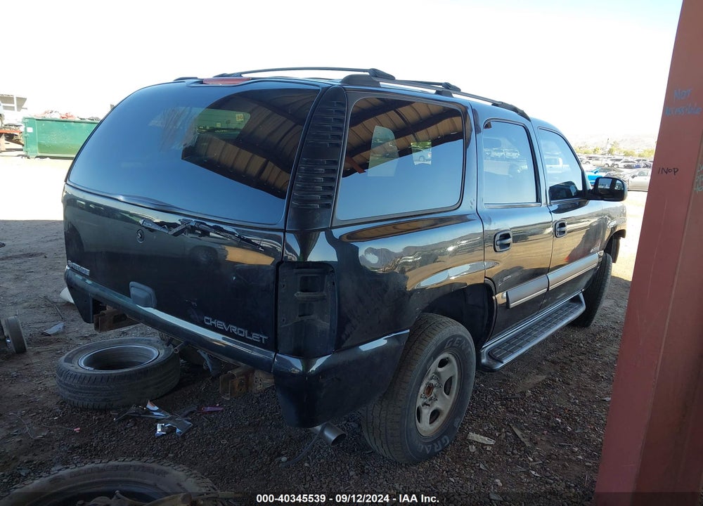 2003 CHEVROLET TAHOE LS VIN: 1GNEK13ZX3R144128
