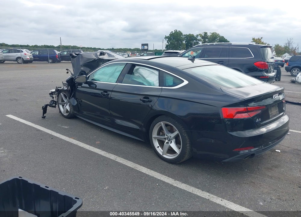 2018 AUDI A5 2.0T PREMIUM VIN: WAUFNCF57JA007410