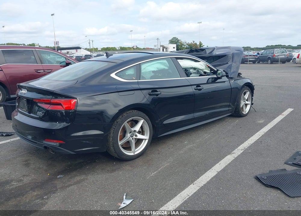2018 AUDI A5 2.0T PREMIUM VIN: WAUFNCF57JA007410