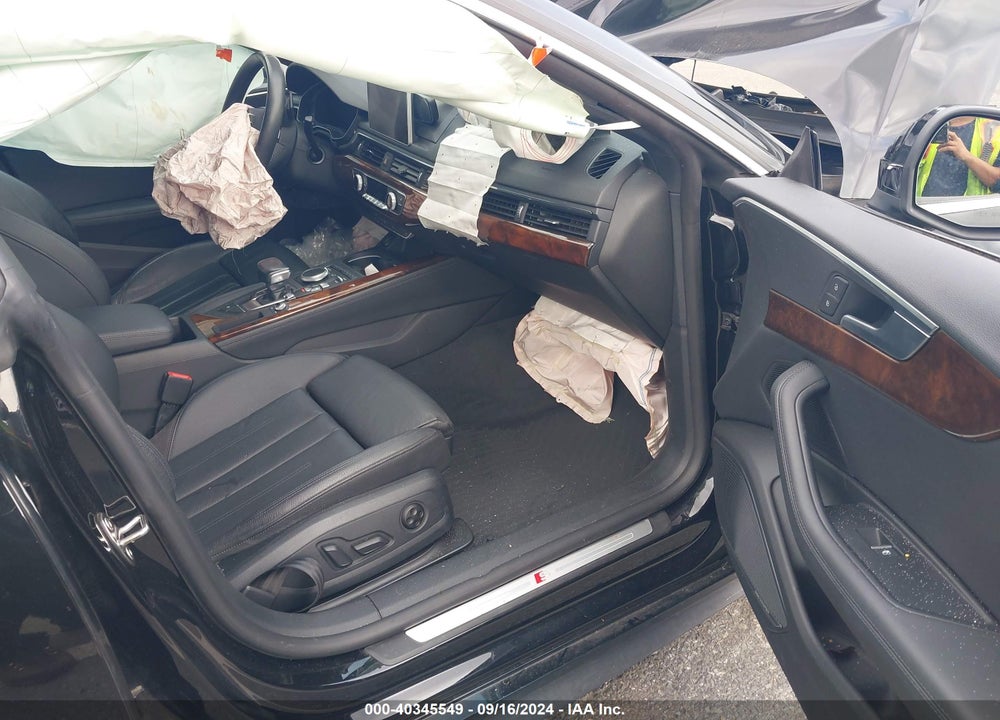 2018 AUDI A5 2.0T PREMIUM VIN: WAUFNCF57JA007410