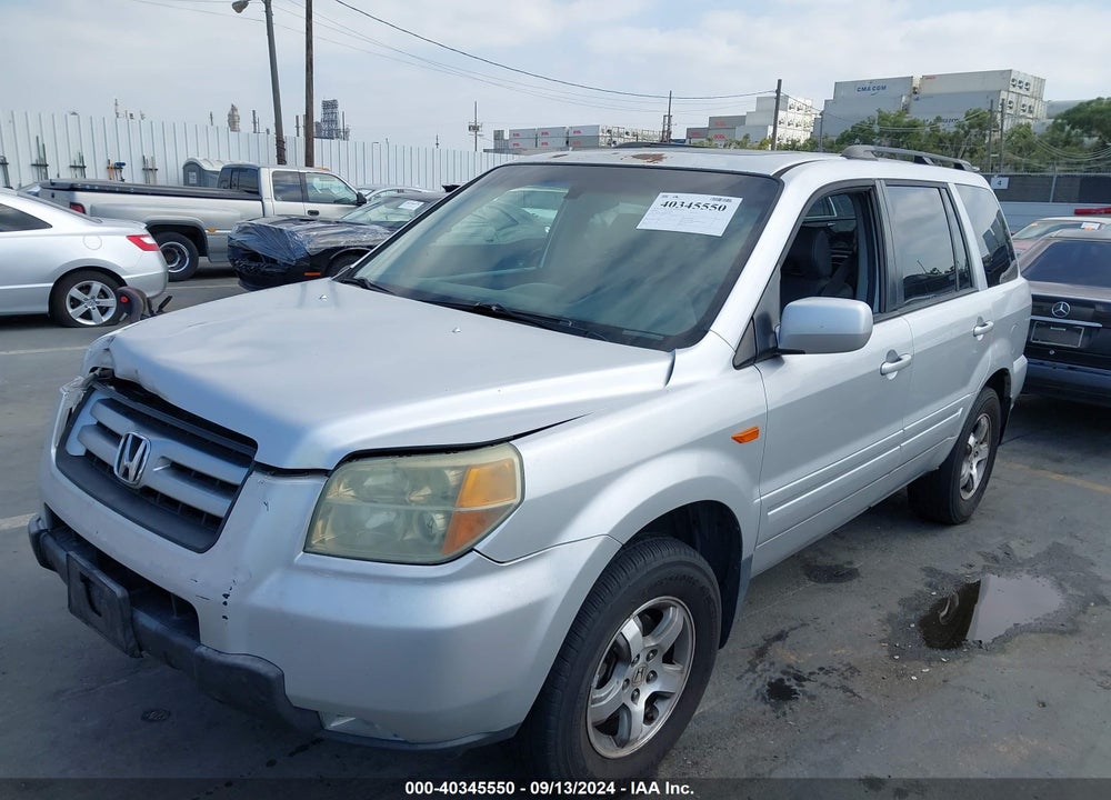 2006 HONDA PILOT EX-L VIN: 5FNYF28696B020053