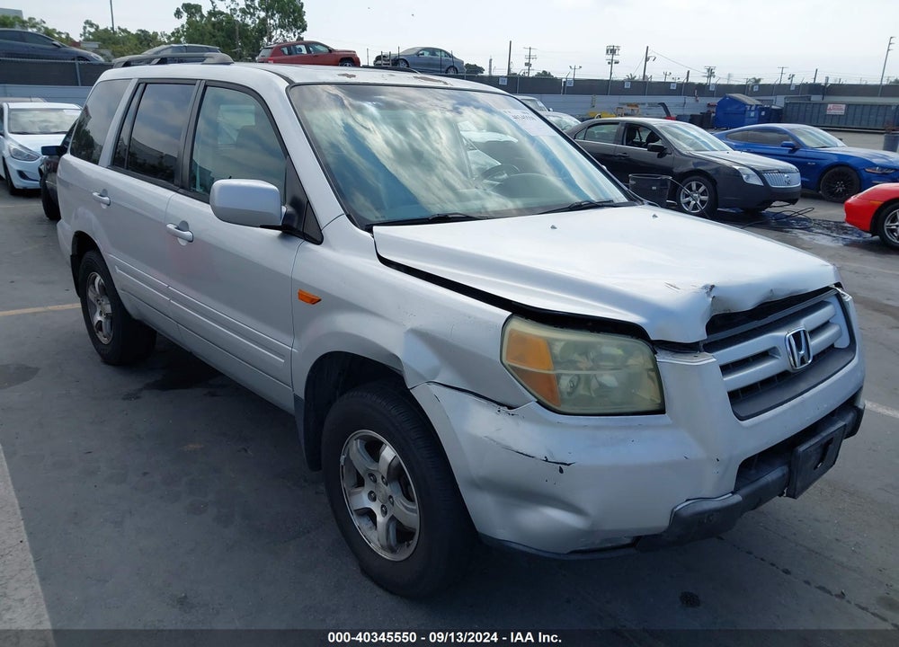 2006 HONDA PILOT EX-L VIN: 5FNYF28696B020053