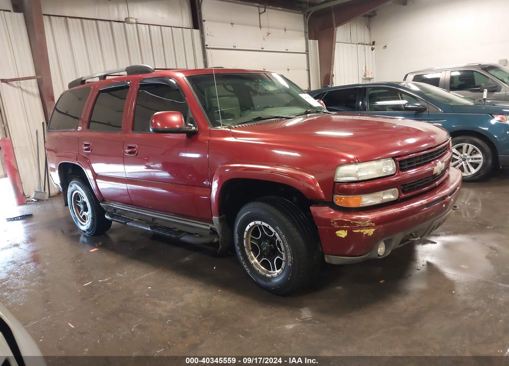 2003 CHEVROLET TAHOE Z71 VIN: 1GNEK13Z53R290274
