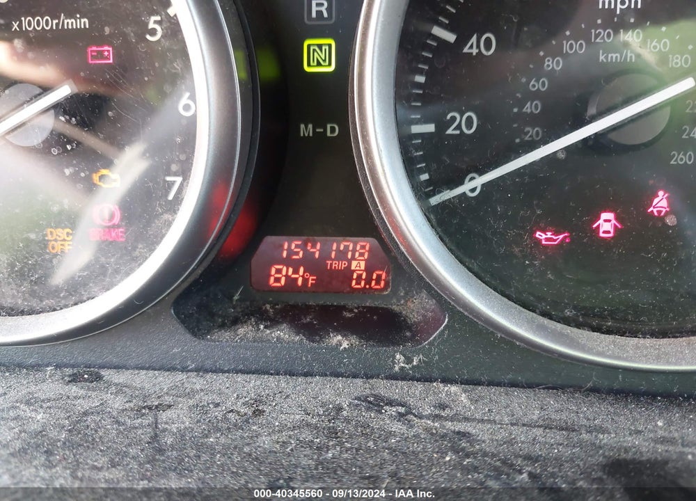 2010 MAZDA 6 I TOURING VIN: 1YVHZ8CH0A5M07176