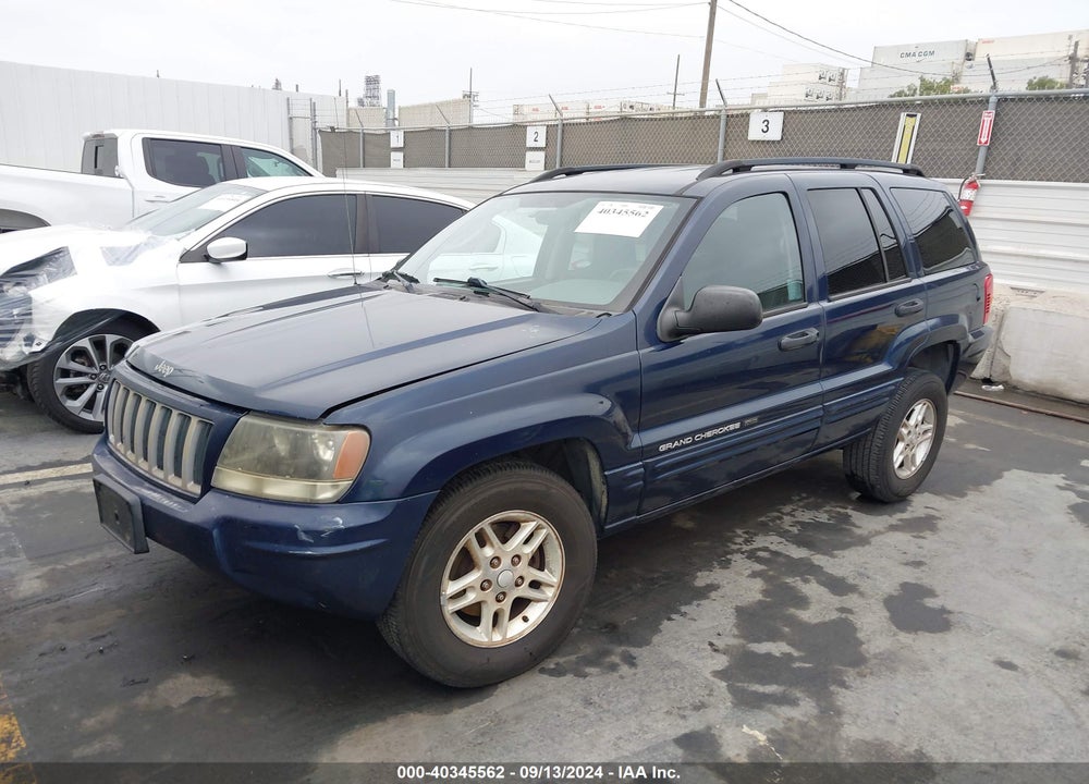 2004 JEEP GRAND CHEROKEE LAREDO VIN: 1J4GX48S44C217007